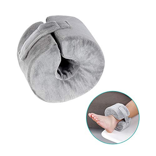 Foot Elevation Pillows Ankle Heel Elevator Wedge Foot Support Pillow Medical Ankle Cushion for Bed Sore Foot Pressure Ulcer Sleeping Feet Leg Rest Elevated Support Foam Surgery Recovery (1 PCS)