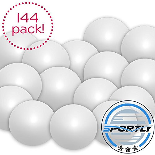 Sportly Beer Pong Balls ,38mm,144 pack