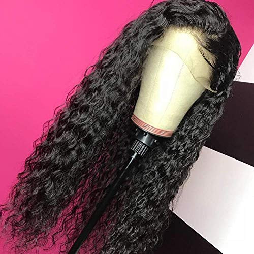 Giannay Curly Lace Front Wigs for Black Women Long Natural Wave Lace Wigs Synthetic Heat Resistant Fiber Wigs 180% Density 20 Inch Giannay Curly Lace Front Wigs for Black Women Long Natural Wave Lace Wigs Synthetic Heat Resistant Fiber Wigs 180% Density 20 Inch