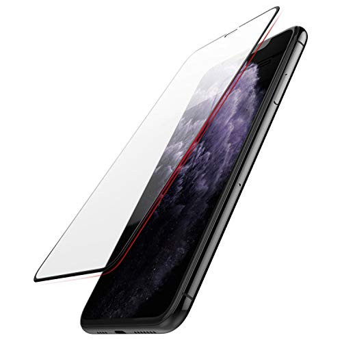 Defense Glass+ Edge to Edge Screen Protector for Apple iPhone 11 Pro Max, Tempered Glass, Curved Edge, Edge to Edge Protection, Anti-Fingerprint for iPhone 11 Pro Max
