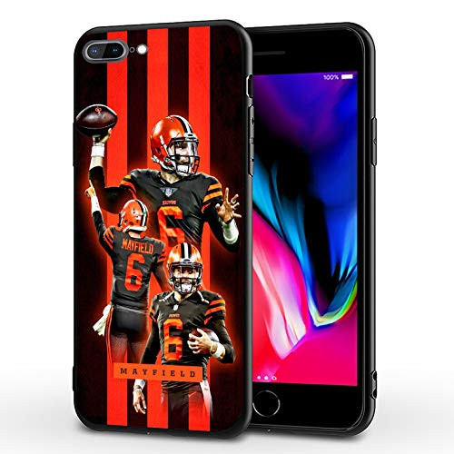 MFIRE iPhone 7 Plus Case iPhone 8 Plus Case,Slim Fit Shell Hard Plastic Soft Edge Full Protective Cover Cases (Mayfield-Browns)