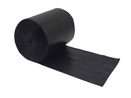 Black Trash Bag,Gereen 4 Gallon Extra Strong Black Small Trash bag Garbage Bag Trash Can Liner,100 Count for Home,Office,Car