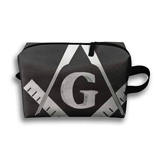 SO27Tracvel Cool Freemason Logo Toiletry Bag Dopp Kit Tactical Bag Accessories Travel Case SO27Tracvel Cool Freemason Logo Toiletry Bag Dopp Kit Tactical Bag Accessories Travel Case