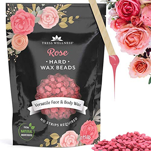Hard Wax Beans Wax Beads 0.75 lb - Waxing Beads Rose - Hard Wax Beads - Wax for Hair Removal Wax Hard Wax Beans Wax Beads 0.75 lb - Waxing Beads Rose - Hard Wax Beads - Wax for Hair Removal Wax