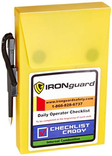 Checklist Caddy for Propane Counterbalance