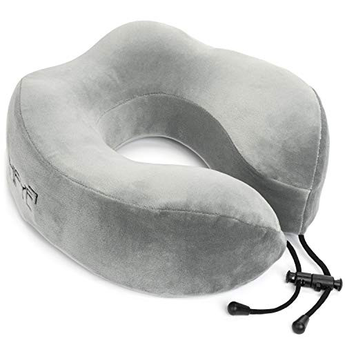 Travel Pillow for Airplanes,Chin Supporting, Comfortably Supports The Head, Neck & Chin in Any Sitting Position. Travel Accessory Memory Foam Pillow | Ideal for Men Women and Kids(Grey) Travel Pillow for Airplanes,Chin Supporting, Comfortably Supports The Head, Neck & Chin in Any Sitting Position. Travel Accessory Memory Foam Pillow | Ideal for Men Women and Kids(Grey)