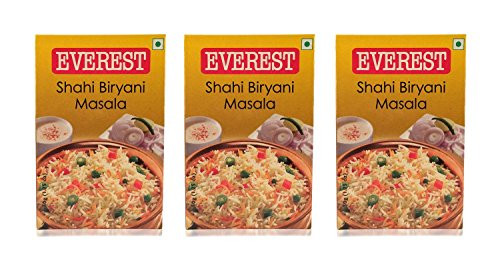 Everest Shahi Biryani Masala - 50g, 1.75oz (Pack of 3) Everest Shahi Biryani Masala - 50g, 1.75oz (Pack of 3)