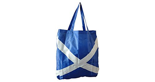 Scotland Saltire Reusable Shopping Bag With Storage Pocket
