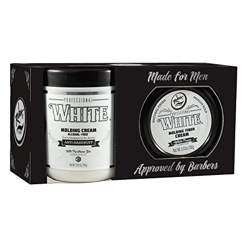 ROLDA WHITE MOLDING CREAM 17.6 OZ AND MOLDING FIBER WAX 3.53 OZ