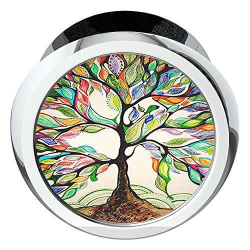 HeaLife Metal Business Card Holder Display Office Business Card Holder Business Card Stand Business Card Desk Holder Life Tree Business Card Holder for Man and Women. Idea Office Gift