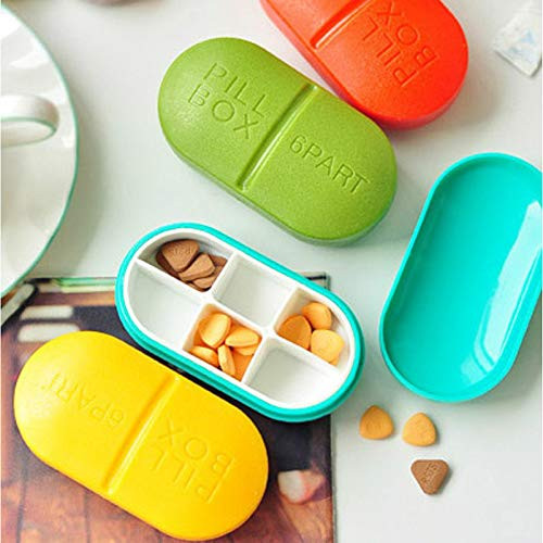 Pill Boxes and Organizer Small - Pill Boxes Travel - Pill Carry Case - Pill Carrying Case Travel - Pill Case for Traveling - Pill Case for Women - Pill Case Organizers - Pill Case Small Cute - Pill