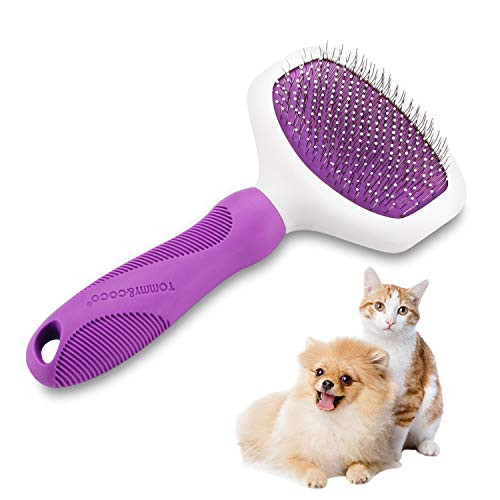 DEEPLOVE- Pet Dematting Comb Grooming Brush for Dogs and Cats Massage Shedding Tools for? Removing Undercoat Knots, Mats & Tangled Hair(Dog Brush Cat Brush)