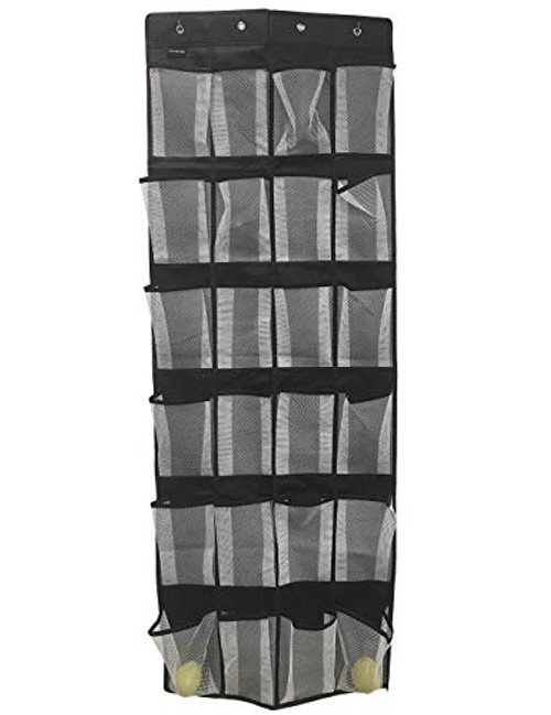 FMing Door Shoe Organizer Storage, Over The Door Organizer, Door Shoe Rack, Hanging Organizer Mesh Pocket, Shoe Hanger Kids Adults, Shoe Holder Closet, Laundry Room, Pantry, Bathroom (Black) FMing Door Shoe Organizer Storage, Over The Door Organizer, Door Shoe Rack, Hanging Organizer Mesh Pocket, Shoe Hanger Kids Adults, Shoe Holder Closet, Laundry Room, Pantry, Bathroom (Black)