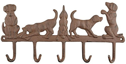 Esschert Design LH223 Hanger 5 Dogs