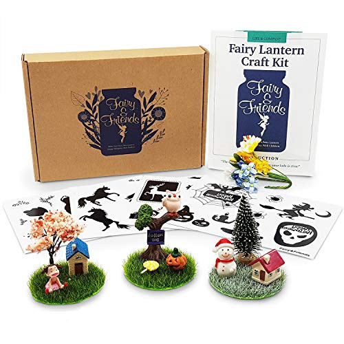 Fairy&Friends Fairy Jar Craft Kit Supplement Pack - Added Pieces Set for DIY Mason Jar Craft Kit (Supplements Pack)