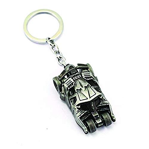 Myesha Key Chain, Pack of 1, Black Batman Begins Black Muscle Car Design Key Cases