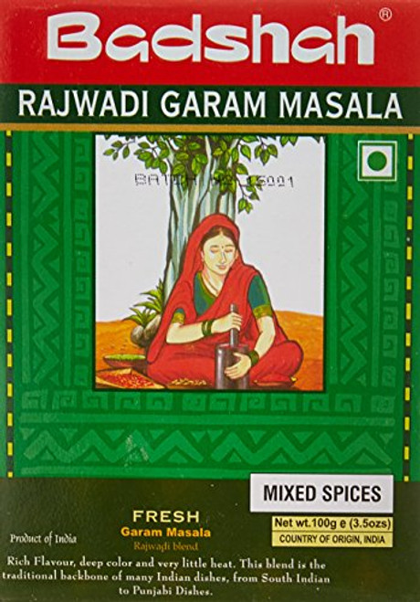 Badshah Rajwadi Garam Masala Powder - 3.5oz - 100 Gm (Curry Powder) Badshah Rajwadi Garam Masala Powder - 3.5oz - 100 Gm (Curry Powder)
