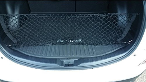POZEL Envelope Style Trunk Rear Cargo Net Organizer for Toyota RAV4 (2003-present)