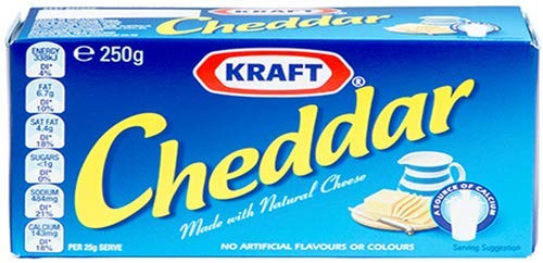 Kraft Cheddar Natural Cheese- Australia Made