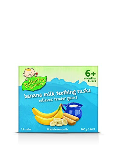 Rafferty's Garden Banana Milk Teething Rusks 100g