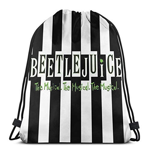 Ady Beetlejuice The Musical Drawstring Bags Gym Bag