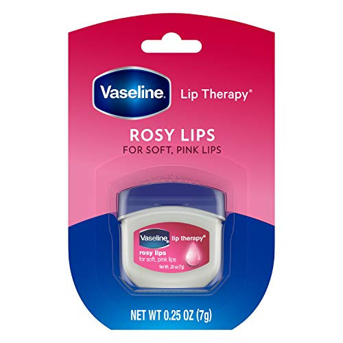 Vaseline Lip Therapy Lip Balm Mini Rosy 0.25 oz, 8 count