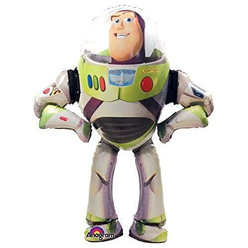 Anagram Buzz Lightyear Airwalkers Foil Balloon, 40", Multicolored