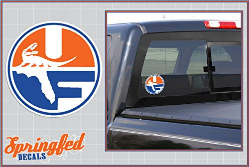 Florida Gators PELL Shield Logo 4" Vinyl Decal UF Car Truck Window Sticker