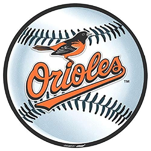 amscan Baltimore Orioles Collection Cutout, Party Decoration, 6 Ct.