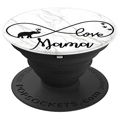 Mama Elephant Family Gift for Mom PopSockets Grip and Stand for Phones and Tablets
