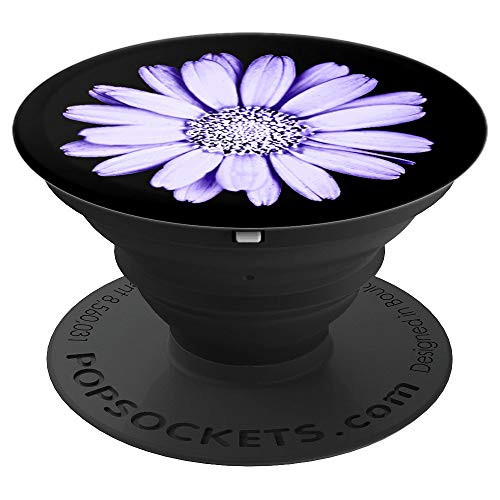 Light-Purple Daisy Flower for Women PopSockets Grip and Stand for Phones and Tablets