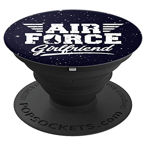 Aircraft Proud Air Force Girlfriend U.S. Pride Military Gift PopSockets Grip and Stand for Phones and Tablets Aircraft Proud Air Force Girlfriend U.S. Pride Military Gift PopSockets Grip and Stand for Phones and Tablets