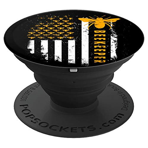 Honey Bee beekeeping hive Beekeeper PopSockets Grip and Stand for Phones and Tablets Honey Bee beekeeping hive Beekeeper PopSockets Grip and Stand for Phones and Tablets