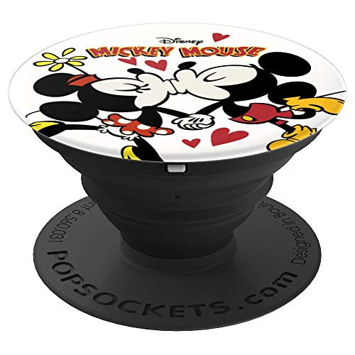 Disney Channel Mickey and Minnie Mouse Kiss PopSockets Grip and Stand for Phones and Tablets Disney Channel Mickey and Minnie Mouse Kiss PopSockets Grip and Stand for Phones and Tablets