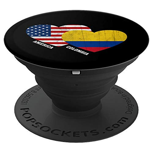 Colombia Gift USA Colombian Flag Gifts PopSockets Grip and Stand for Phones and Tablets Colombia Gift USA Colombian Flag Gifts PopSockets Grip and Stand for Phones and Tablets