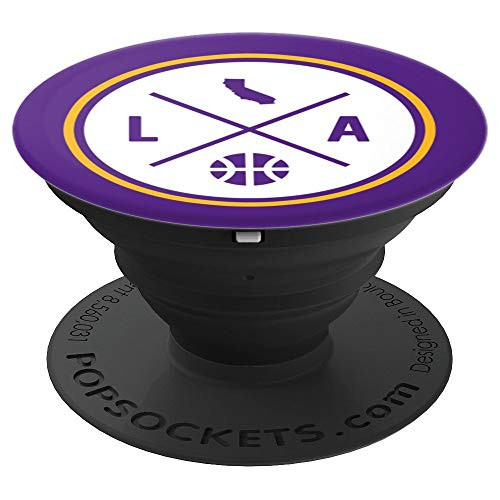 Classic Los Angeles Basketball LA Outline PopSockets Grip and Stand for Phones and Tablets Classic Los Angeles Basketball LA Outline PopSockets Grip and Stand for Phones and Tablets