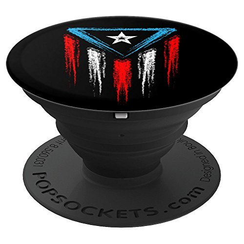 Boricua Pride Puerto Rico Flag PopSockets Grip and Stand for Phones and Tablets