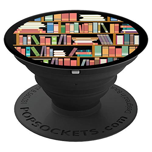 Books on Books for Book Lovers who love to read Bookworm PopSockets Grip and Stand for Phones and Tablets Books on Books for Book Lovers who love to read Bookworm PopSockets Grip and Stand for Phones and Tablets