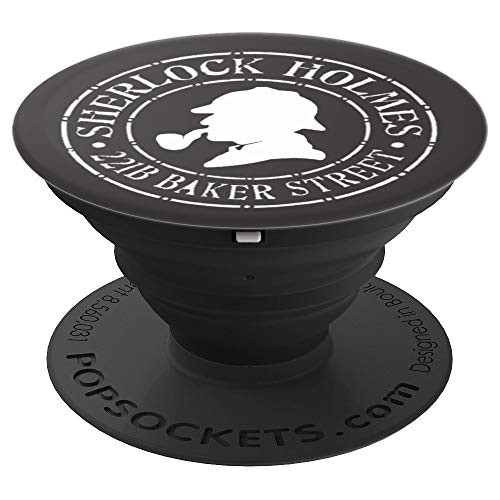 Sherlock Holmes British Consulting Detective Mystery Crimes PopSockets Grip and Stand for Phones and Tablets