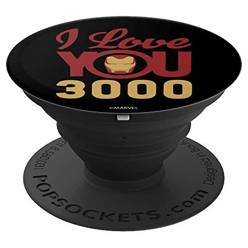 Marvel Avengers: Endgame I Love You 3000 Iron Man Mask PopSockets Grip and Stand for Phones and Tablets Marvel Avengers: Endgame I Love You 3000 Iron Man Mask PopSockets Grip and Stand for Phones and Tablets