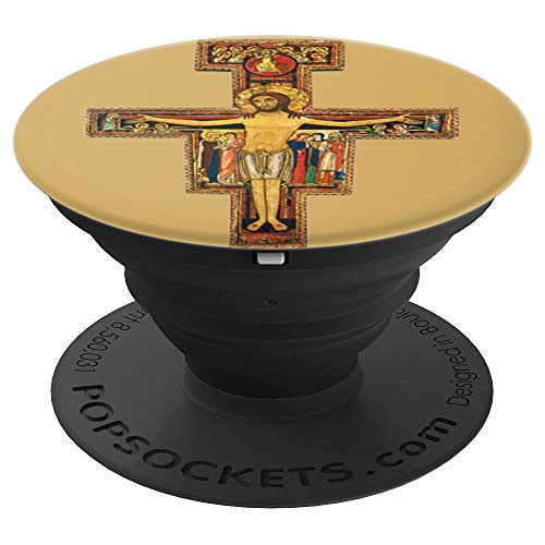 San Damiano Cross PopSockets Grip and Stand for Phones and Tablets
