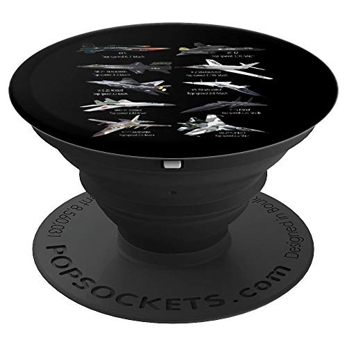 Military's Fastest Jet Fighters Aircraft Plane of the World PopSockets Grip and Stand for Phones and Tablets Military's Fastest Jet Fighters Aircraft Plane of the World PopSockets Grip and Stand for Phones and Tablets