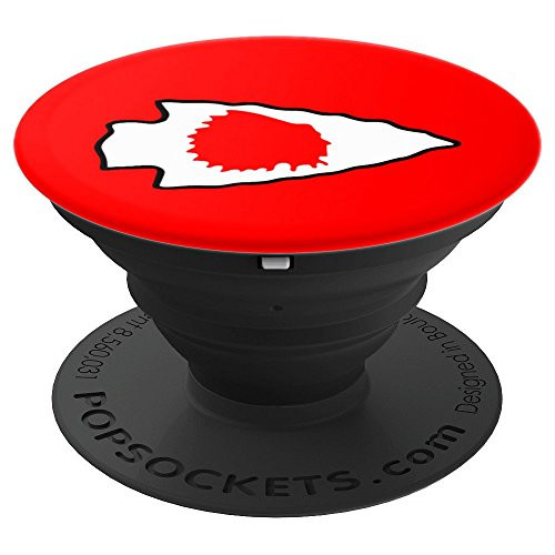 BRIDGEPORT INDIANS ARROWHEAD PopSockets Grip and Stand for Phones and Tablets