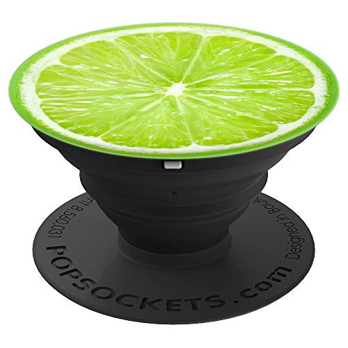 Cute Lime Fruit Slice - Fresh Lime Fruit Lover PopSockets Grip and Stand for Phones and Tablets