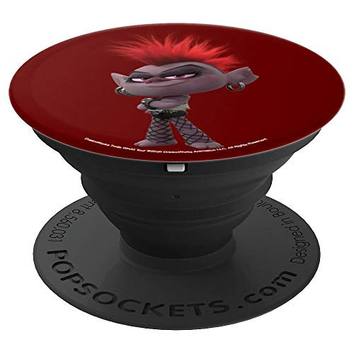 Trolls World Tour Bad Barb Smirk PopSockets Grip and Stand for Phones and Tablets