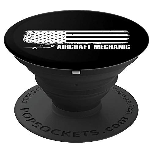 Aircraft Mechanic | Cute Aircraft Work Gift PopSockets Grip and Stand for Phones and Tablets