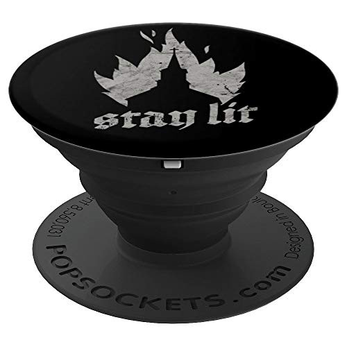 Occult Burning Church Unholy Satanic Devil Death Witchcraft PopSockets Grip and Stand for Phones and Tablets