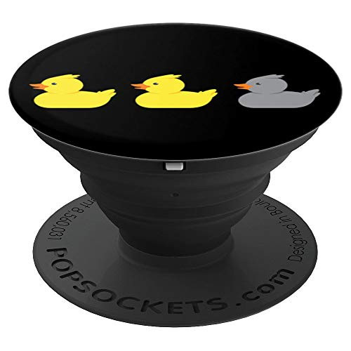 Funny Duck Duck Gray Duck Funny Minnesota PopSockets Grip and Stand for Phones and Tablets