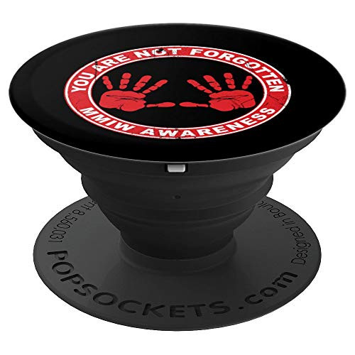 MMIW Clothing Missing Murdered Indigenous Women Awareness PopSockets Grip and Stand for Phones and Tablets