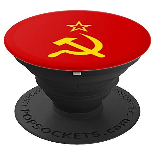 USSR FLAG RUSSIA PopSockets Grip and Stand for Phones and Tablets